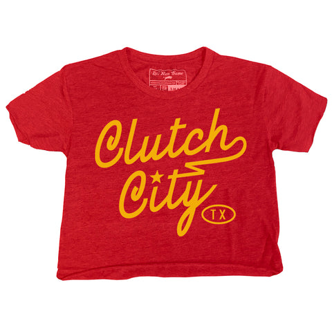 RGC-Clutch-City-Script-Crop-Tee-Shirt-Fan-Gear-Houston-Htown-Rockets-RED
